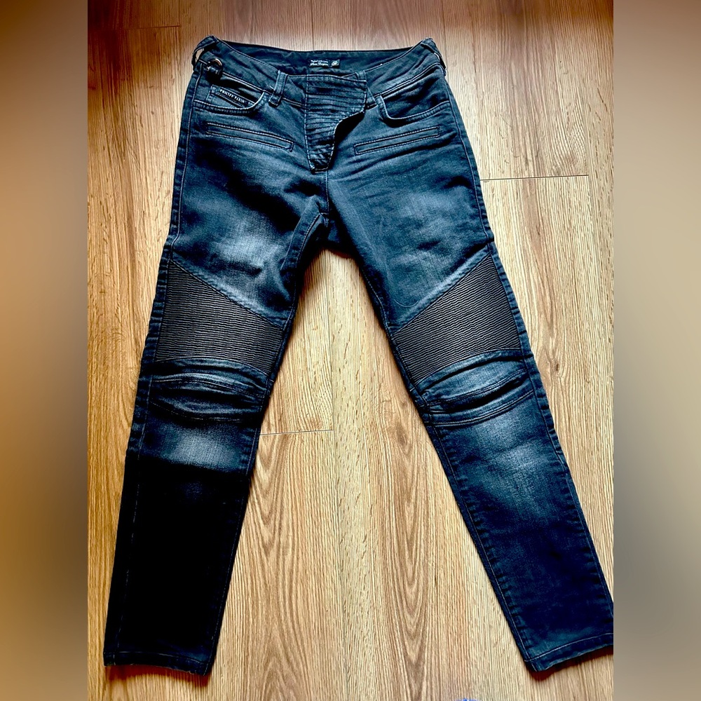 Philipp Plein Black Skinny Jeans